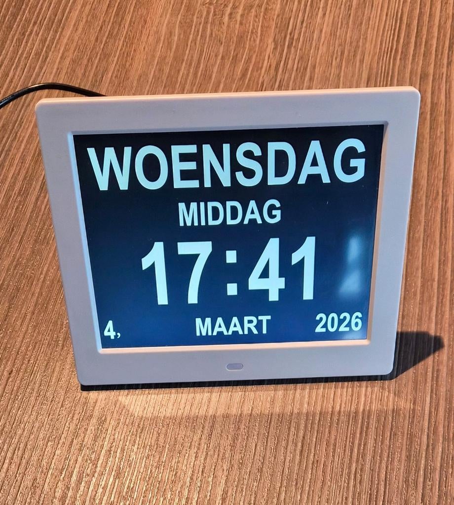 Senioren klok/kalender, Diversen, Ophalen