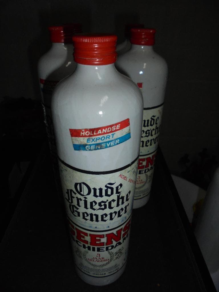Vintage jeneverflessen, Verzamelen, Ophalen of Verzenden, Zo goed als nieuw, Verpakking