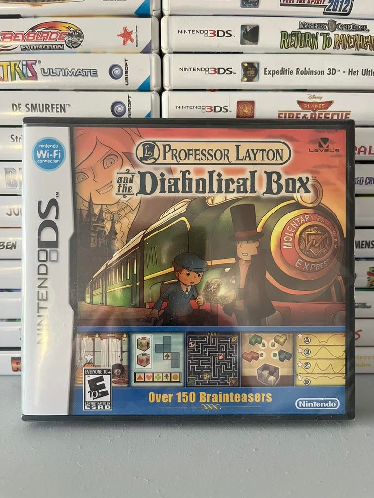 Professor Layton And The Diabolique Box (DS), Games en Spelcomputers, Games | Nintendo DS, Ophalen, Nieuw