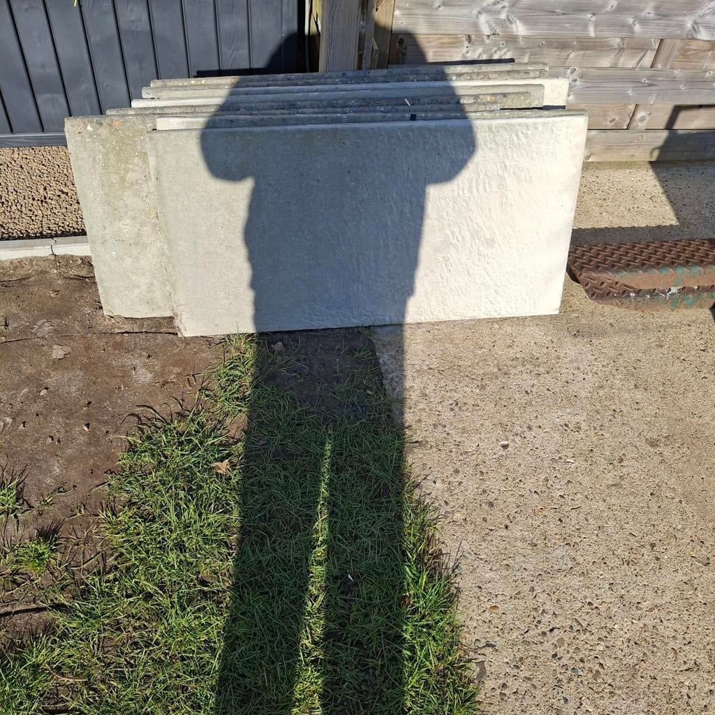 Beton platen 1 m x 50 cm, Tuin en Terras, Ophalen, Beton