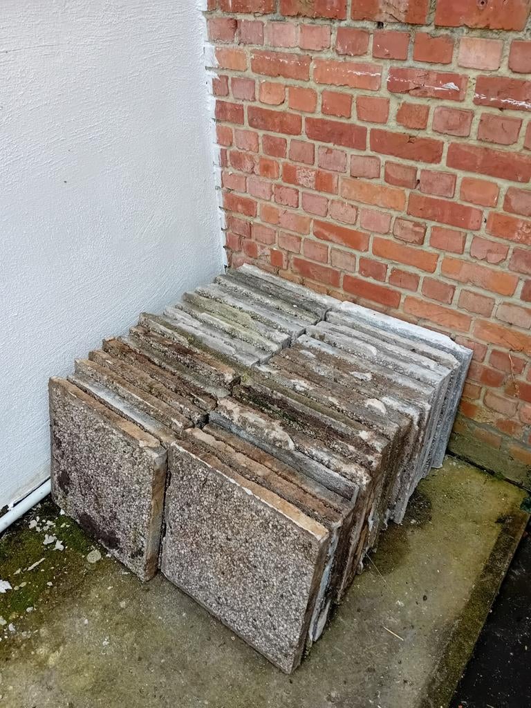 Silex /  betondals gratis op te halen, Doe-het-zelf en Bouw, Tegels, Ophalen