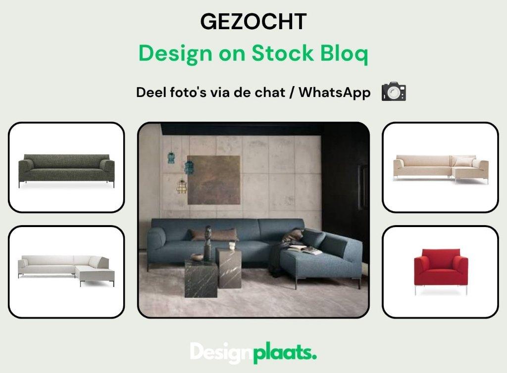 GEZOCHT: Design on Stock Bloq — Direct Inkoop, Ophalen of Verzenden, Hoekbank, Bankstel Bank Zetels Sofa Hoekbank Design bank