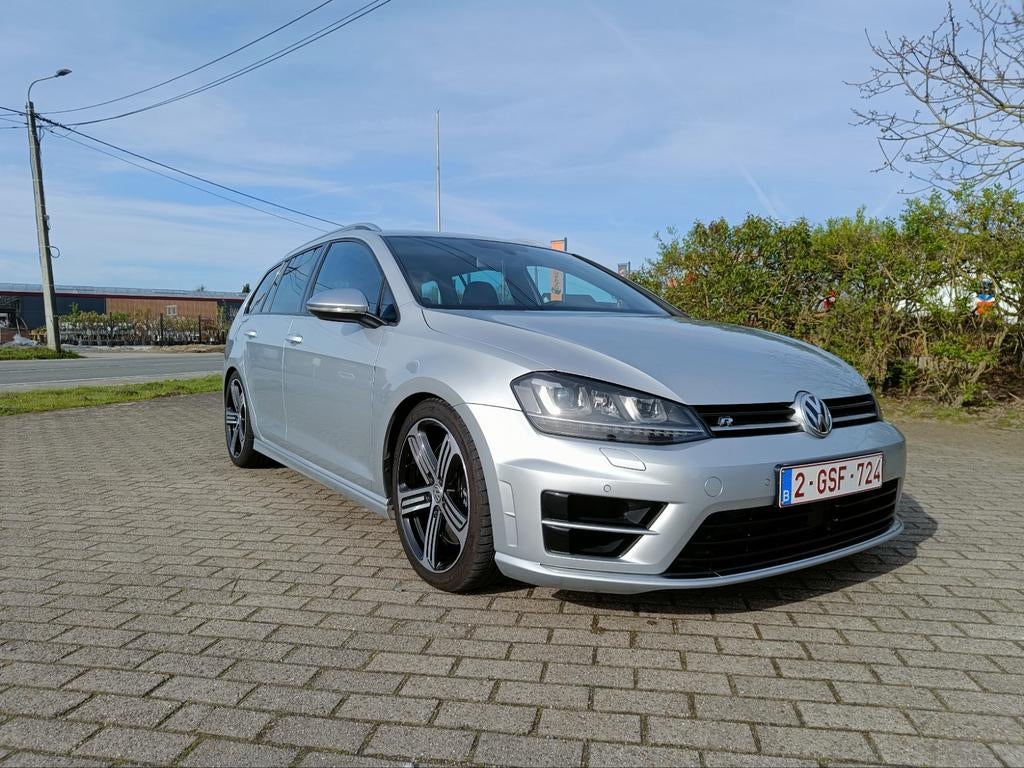 Volkswagen golf 7 r variant 2016, Auto's, Volkswagen, Particulier, Golf, Benzine, Euro 6, Break, 5 deurs, Automaat, Zilver of Grijs