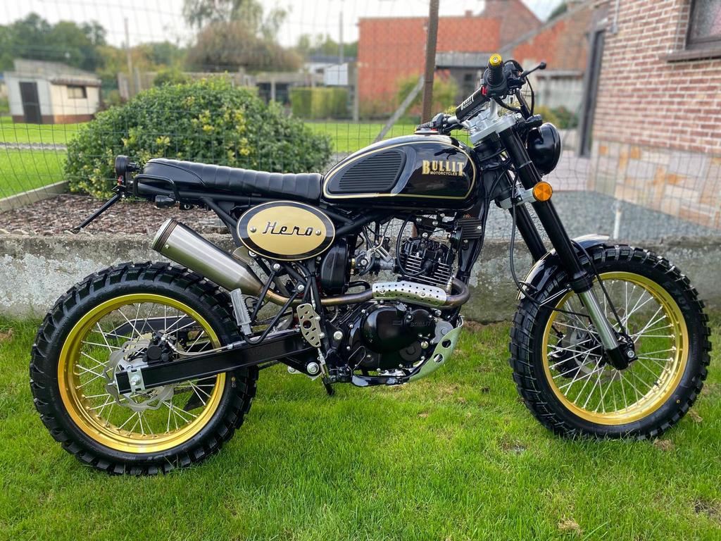 Scrambler Bullit Hero 125 1000km, Motos, Motos | Mash, Particulier, jusqu'à 11 kW