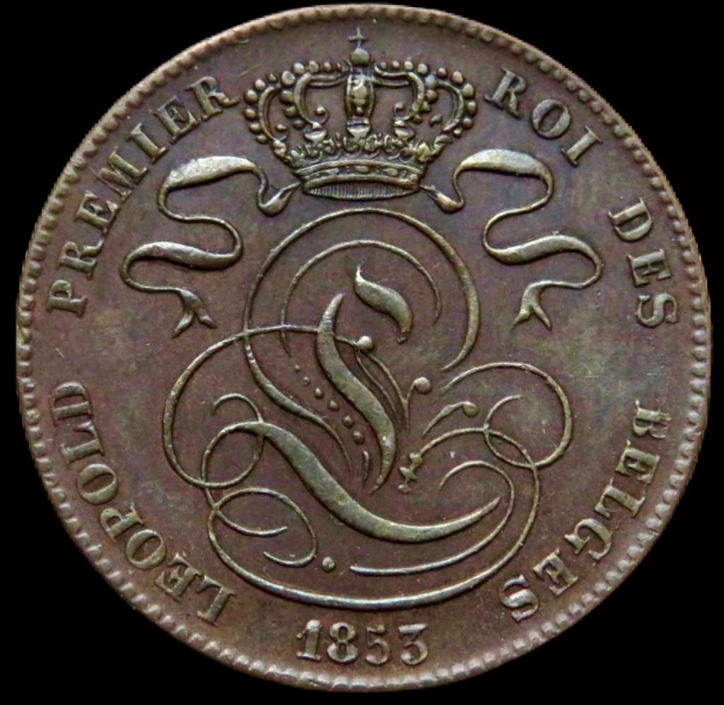 Belgium 5 Cents 1853 Zeldzaam!! AU/UNC, Verzenden, Overig, Losse munt
