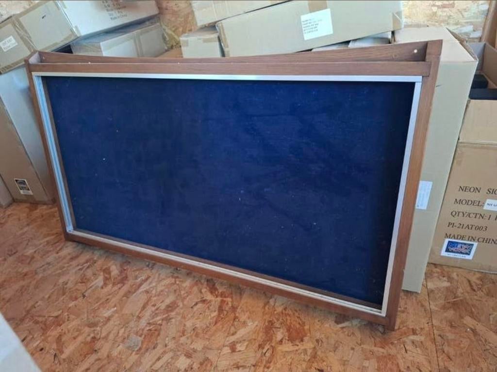 Oude wand vitrinekast kast, Huis en Inrichting, Kasten | Vitrinekasten, Ophalen