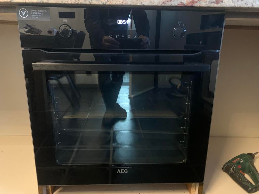 Oven AEG, Elektronische apparatuur, Ovens, Oven, Hete lucht, Zo goed als nieuw, Inbouw