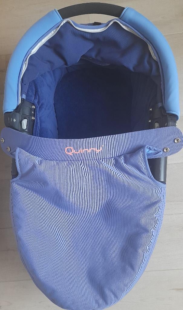 Combi kinderwagen/buggy Quinny en toebehoren, Ophalen, Gebruikt, Quinny, Verstelbare duwstang