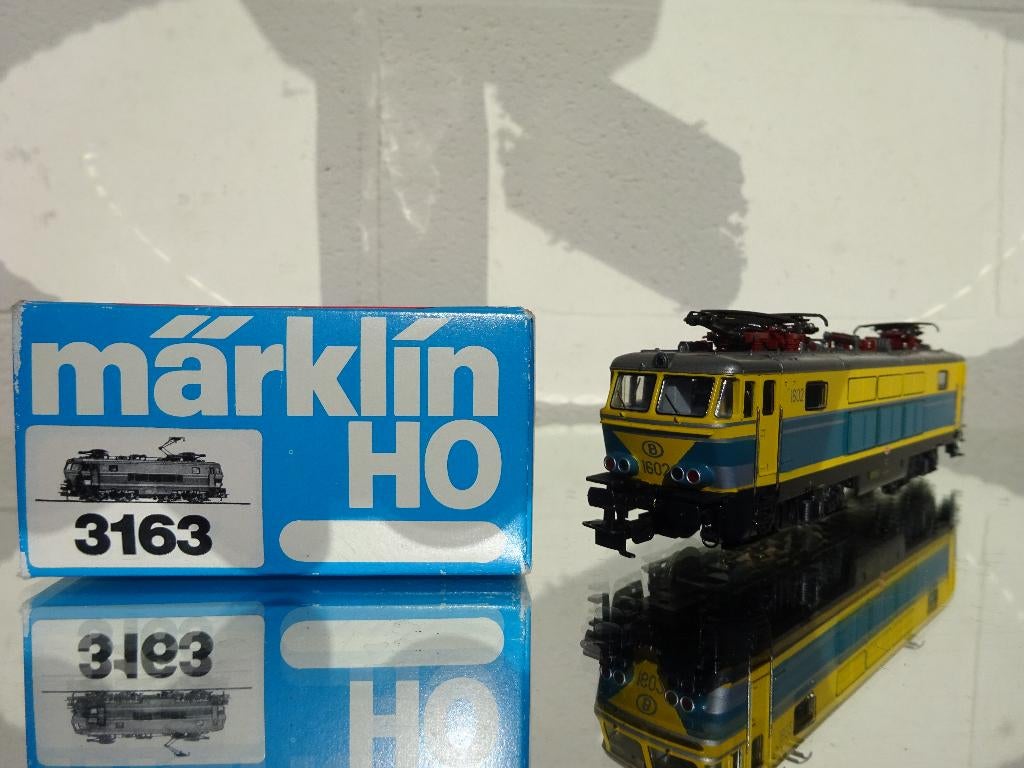 marklin 3163-locomotive électrique 1602-SNCB/NMBS, Hobby & Loisirs créatifs, Trains miniatures | HO, Enlèvement ou Envoi, Utilisé