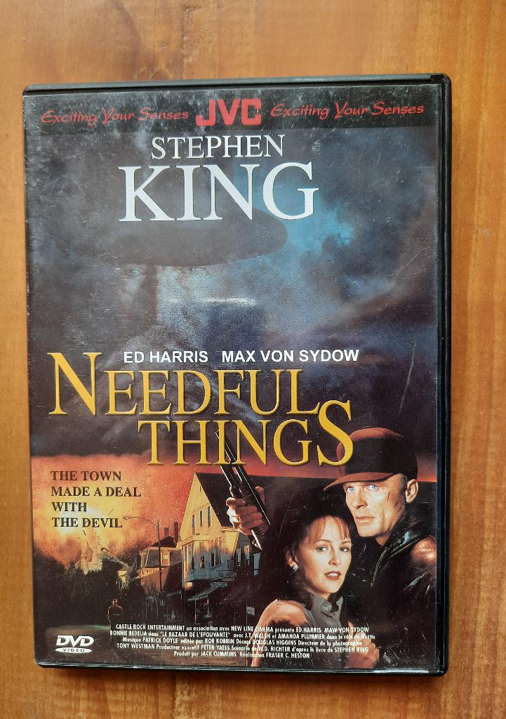 Needful things - d'après Stephen King - Max Von Sydow, CD & DVD, DVD | Horreur, Utilisé, Autres genres, Enlèvement ou Envoi