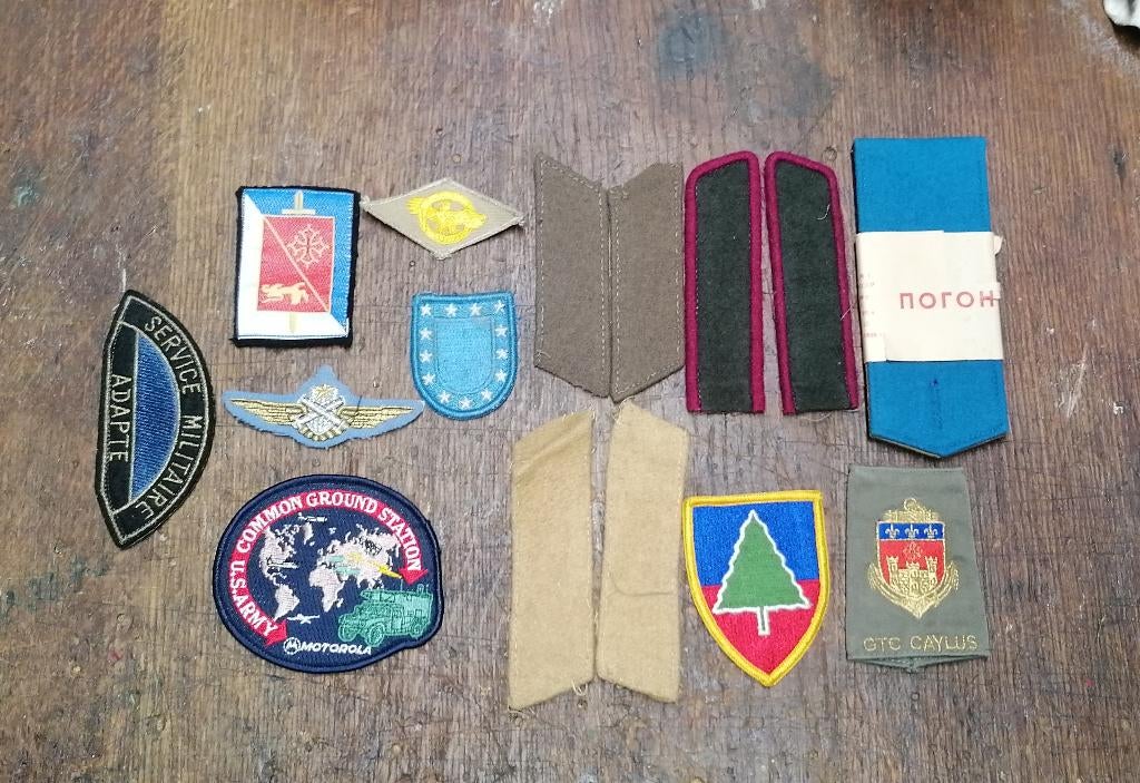 Amerikaans leger Russisch Frankrijk WW2 Frankrijk WO2 coree, Verzamelen, Militaria | Tweede Wereldoorlog, Verzenden, Overige soorten