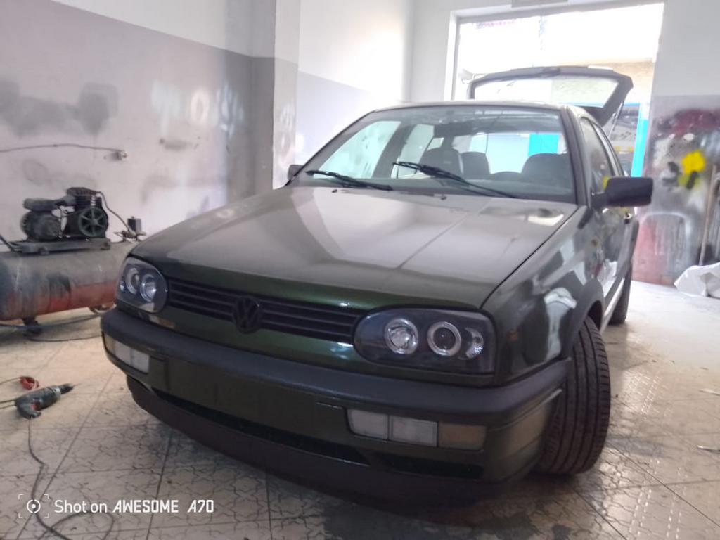 Volkswagen Golf 3 GTD 55kw 75pk, Auto's, Voorwielaandrijving, Stof, Zwart, Volkswagen