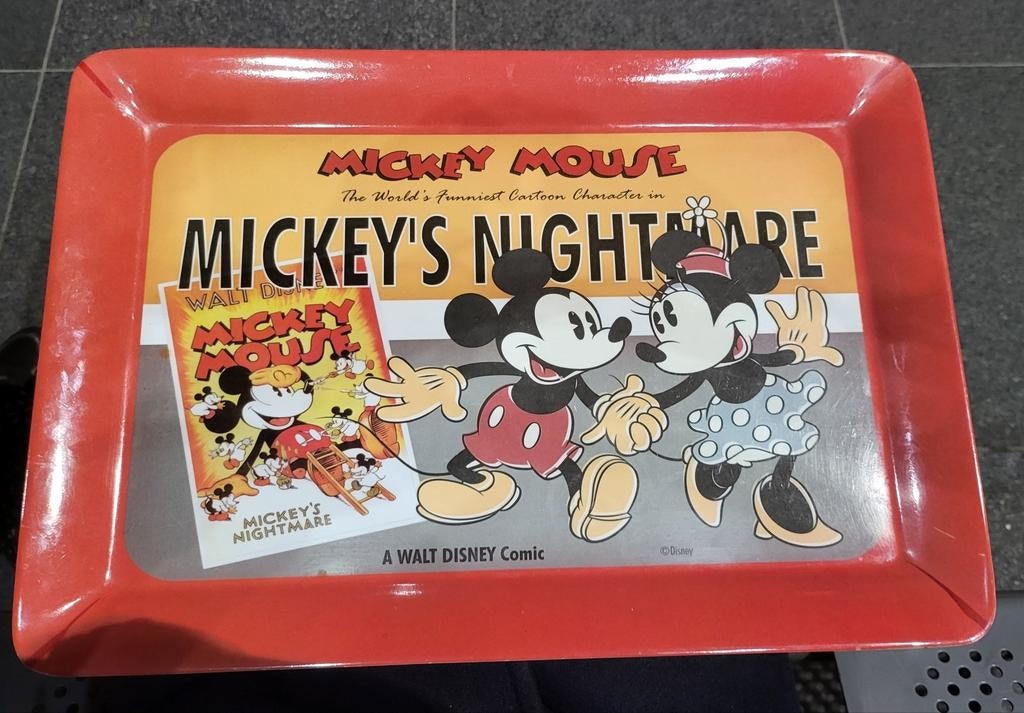 Plateau Disney Mickey Mouse, Enlèvement ou Envoi, Comme neuf