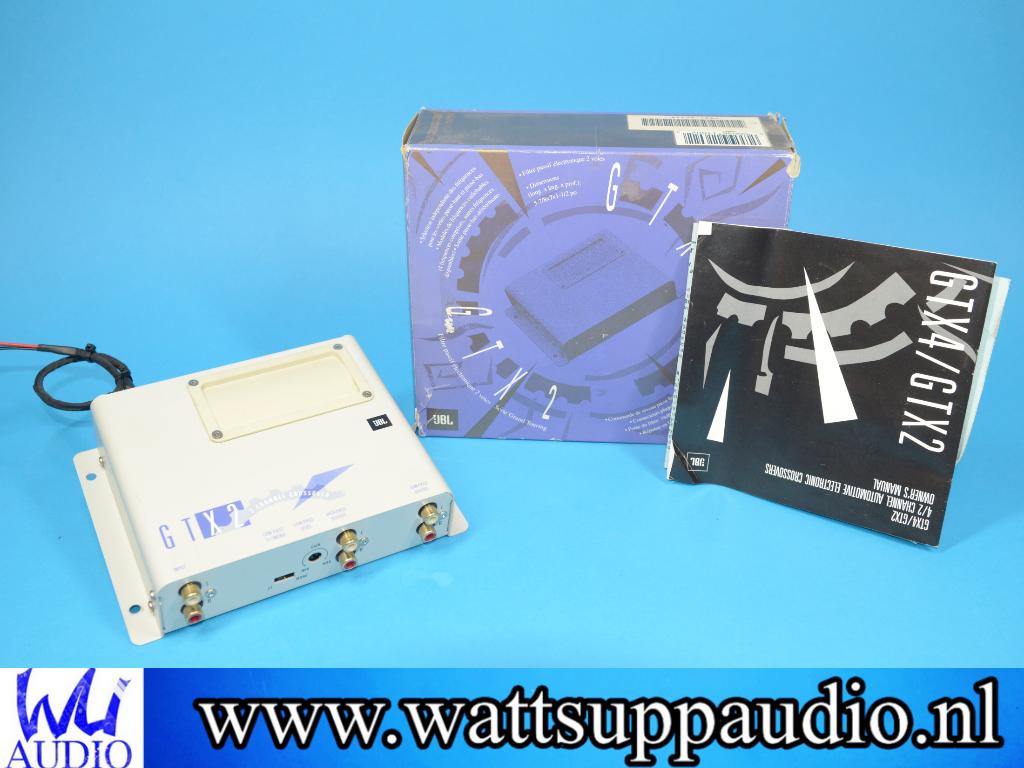 Crossover 2 canaux JBL GTX2, Autos : Divers, Haut-parleurs voiture, Enlèvement ou Envoi, Utilisé