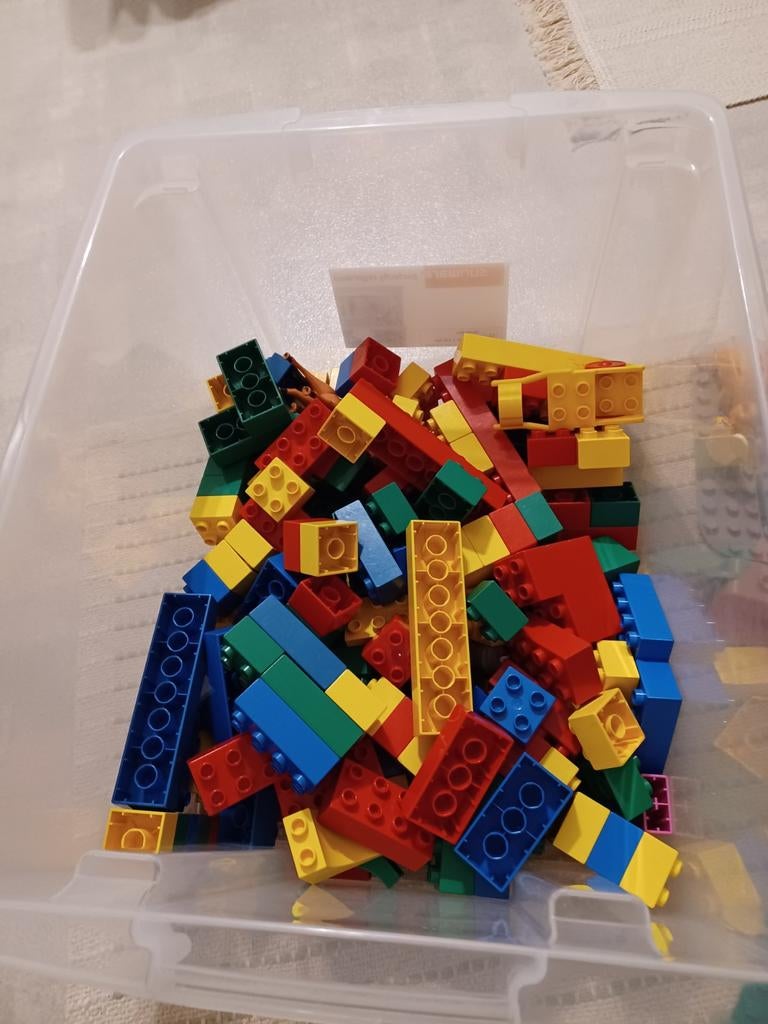 2,5 à 3 kg duplo bouwblokken, Enlèvement, Comme neuf