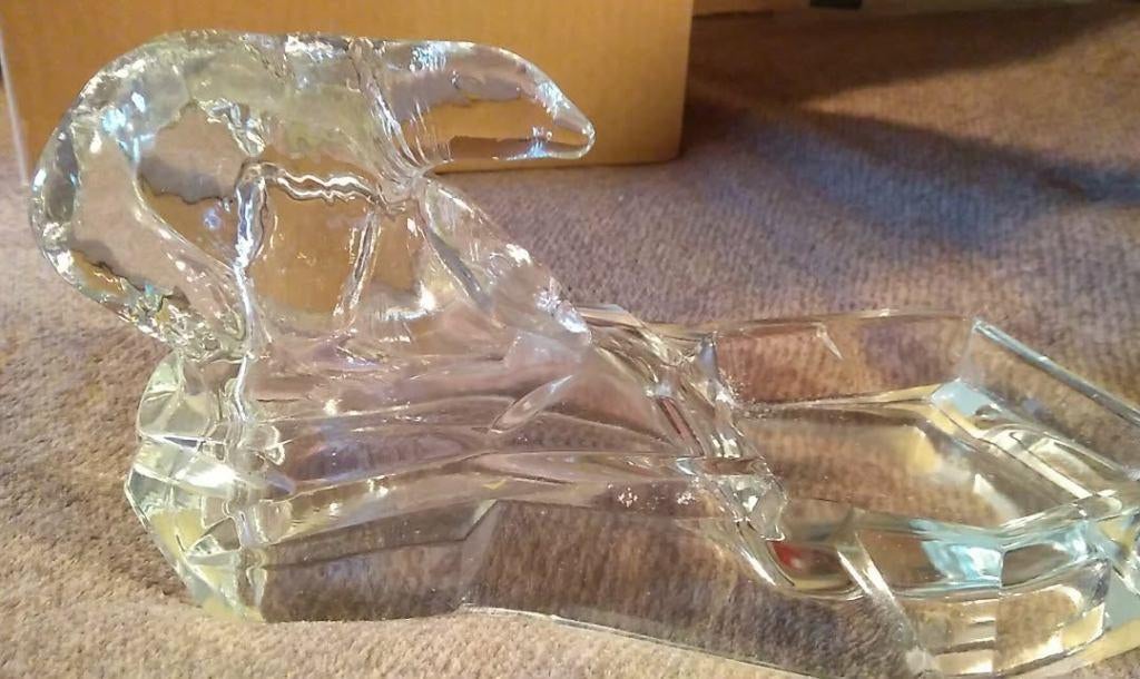 ijsbeer in glas, Diversen, Kerst, Ophalen of Verzenden