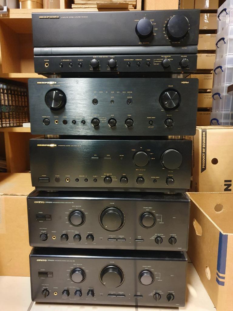 Versterkers en andere hifi te koop gevraagd, Audio, Tv en Foto, Ophalen, Denon