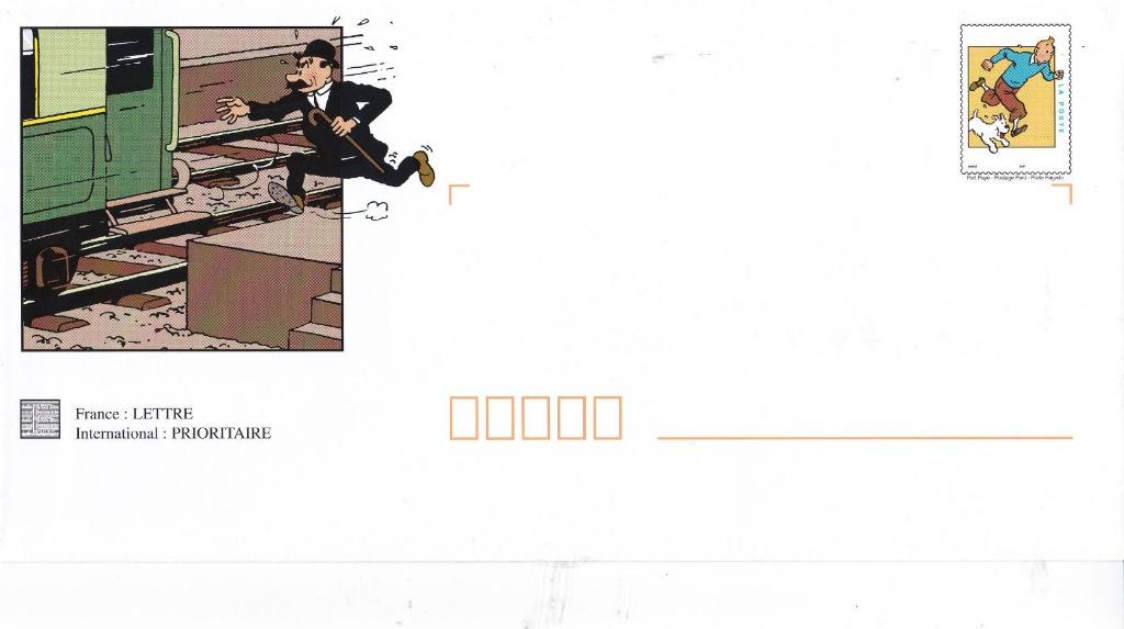 France  :  Prêt à poster neuf : Les aventures de Tintin, Collections, Enlèvement ou Envoi, Tintin