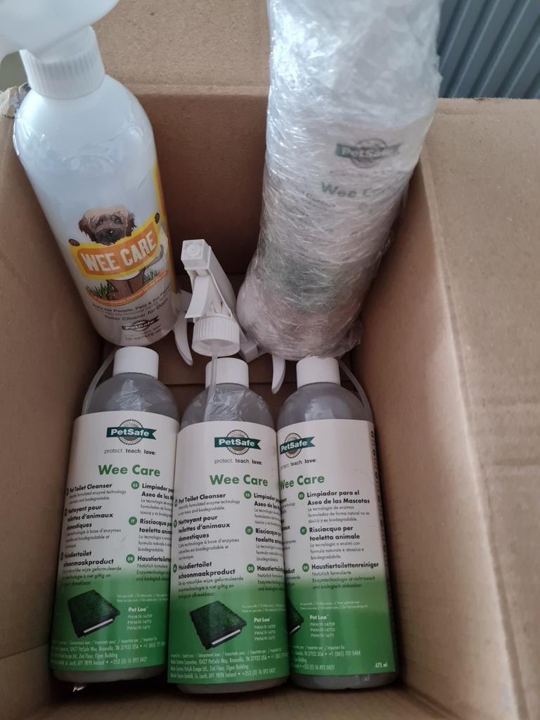 Wee care, Ophalen, Nieuw