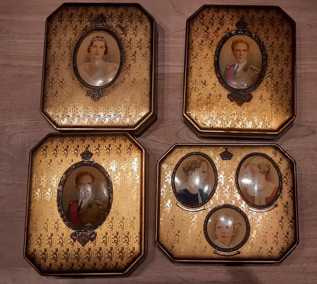 Lot de 4 boîtes en métal vintage Côte d'Or, Collections, Boîte en métal, Enlèvement ou Envoi, Utilisé, Autre, Autres marques