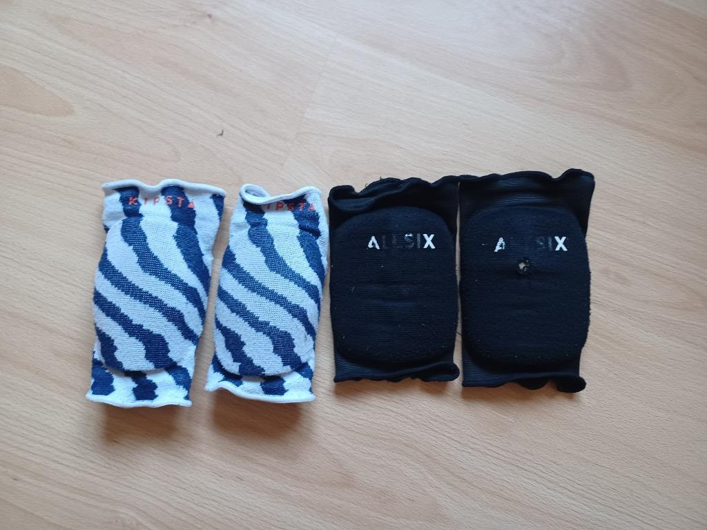 2 paar kniebeschermers voor kinderen, Sport en Fitness, Volleybal, Ophalen, Gebruikt, Bescherming