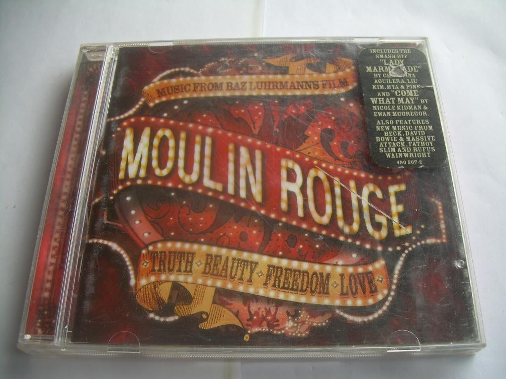 CD - MOULIN ROUGE - MUSIC FORM THE MOVIE, Ophalen of Verzenden, Zo goed als nieuw