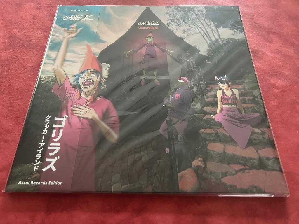 GORILLAZ Cracker Island Vinyl LP Neon Purple Assai Obi Edito, Ophalen, Nieuw in verpakking