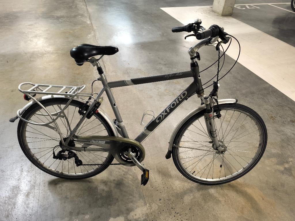 Vélos gris pour hommes, Vélos & Vélomoteurs, Vélos | Hommes | Vélos pour homme, Utilisé, Autres marques, 57 à 61 cm, Vitesses