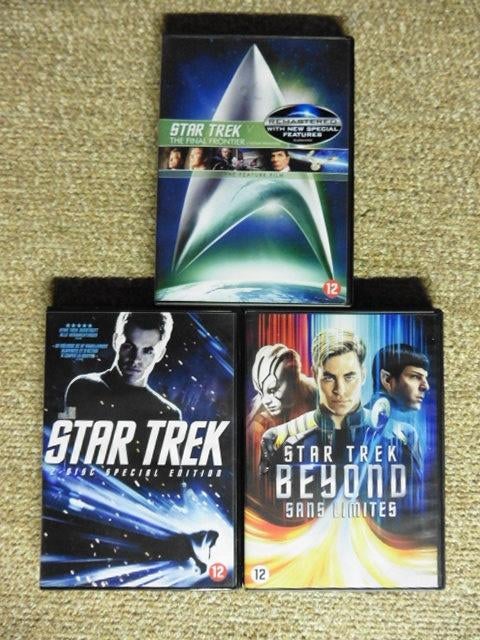 Star Trek dvd Pakket (4 dvd's), Cd's en Dvd's, Dvd's | Science Fiction en Fantasy, Zo goed als nieuw, Science Fiction, Ophalen of Verzenden