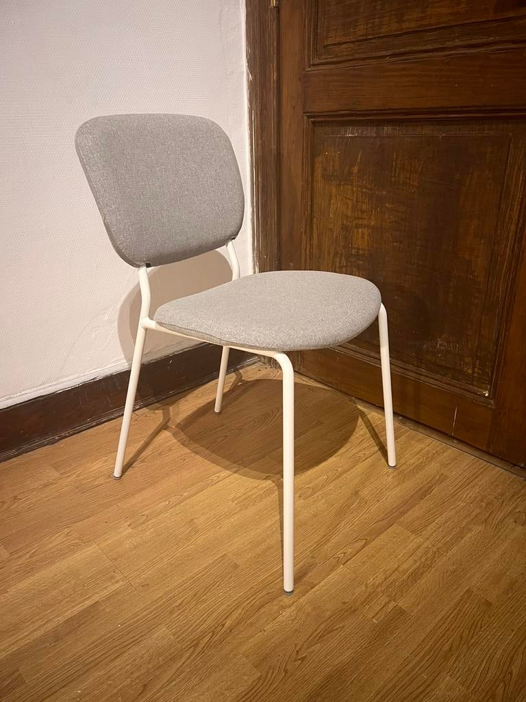 Chaise de bureau grise, Maison & Meubles, Chaises, Enlèvement, Comme neuf