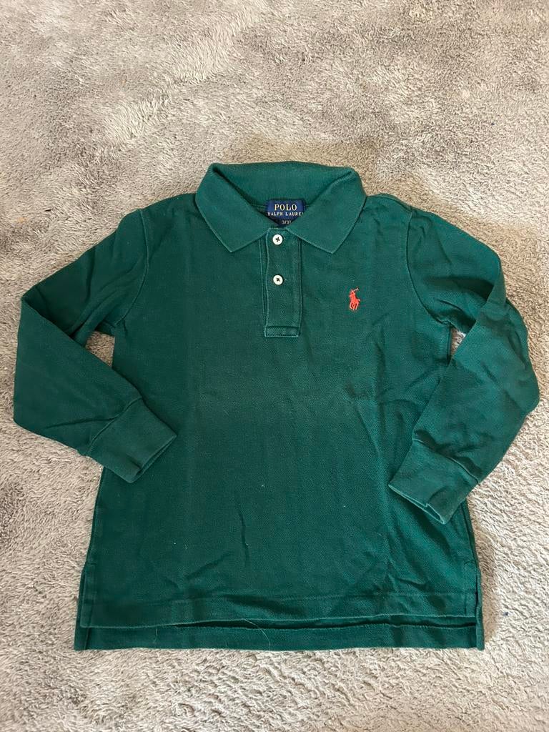 Polo manches longues Ralph Lauren - taille 3 ans, Ophalen, Jongen of Meisje, RALPH LAUREN, Overige typen