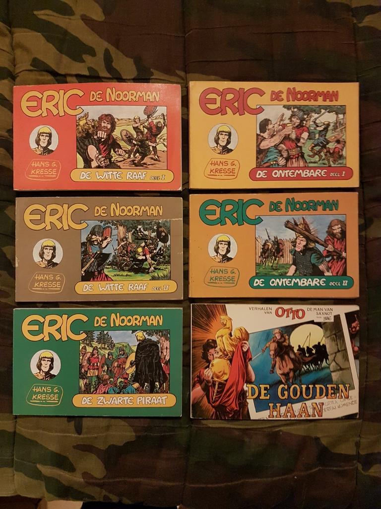 Eric De Noorman Strips Groot Lot, Boeken, Stripverhalen, Ophalen of Verzenden, Gelezen, Hans Kresse