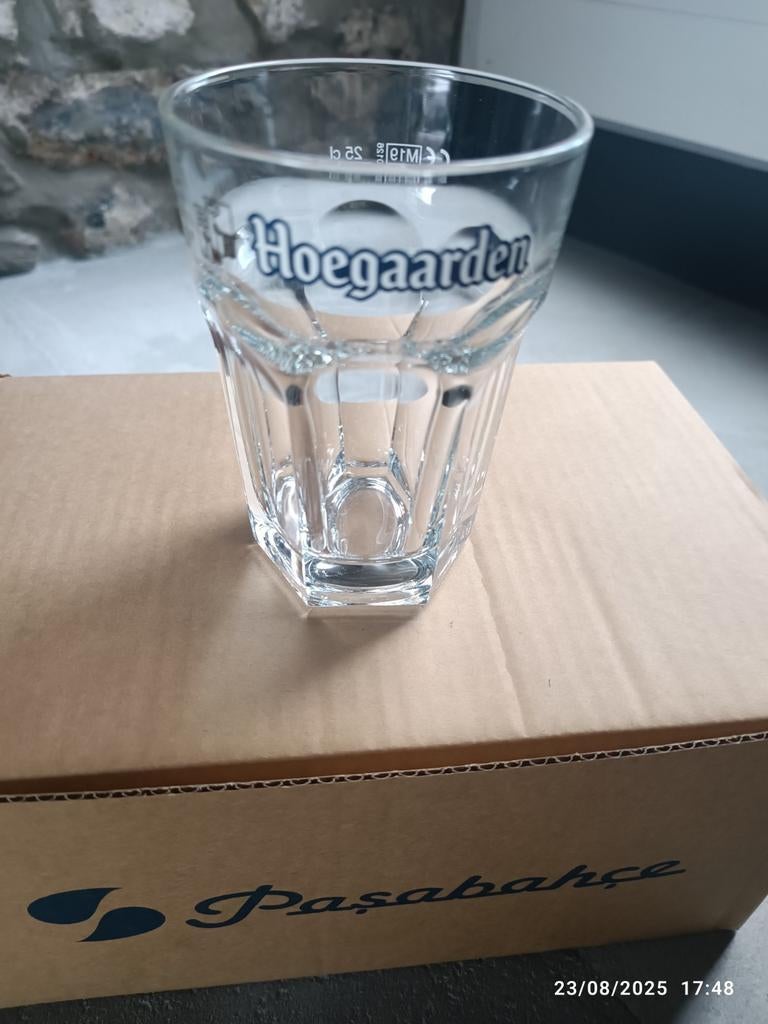 6 verre hoegaarden, Enlèvement, Comme neuf