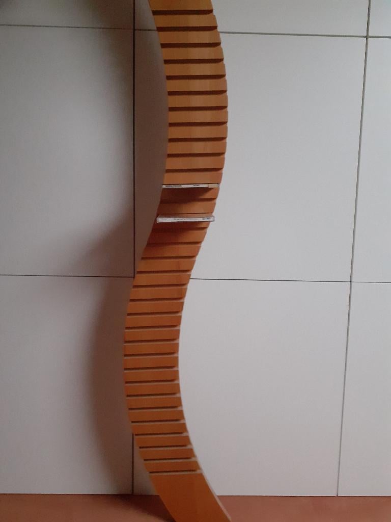 support de rangement pour CD, Maison & Meubles, 25 à 75 disques, Comme neuf, Enlèvement, Bois