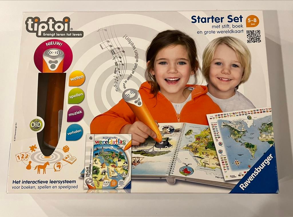 Tiptoi starterset - NIEUW, Ophalen of Verzenden, Nieuw, Elektronica, Met geluid