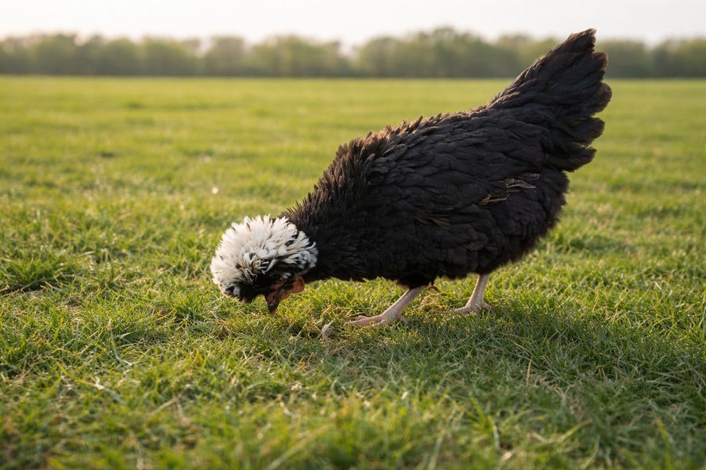 Hollandse kuifhoender krulveer krielkippen jonge hennen, Vrouwelijk, Kip