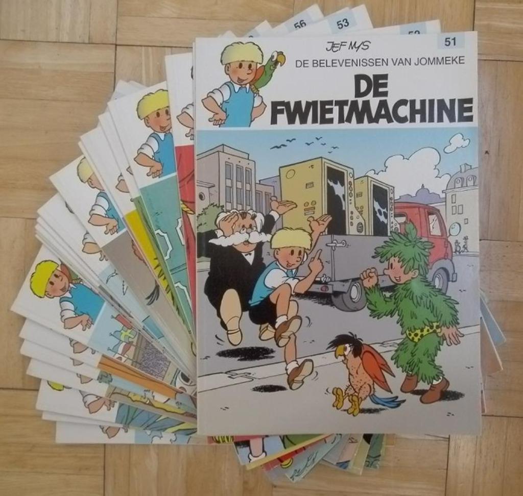 strips Jommeke ( gekleurd, witte achterkaft ), Enlèvement ou Envoi