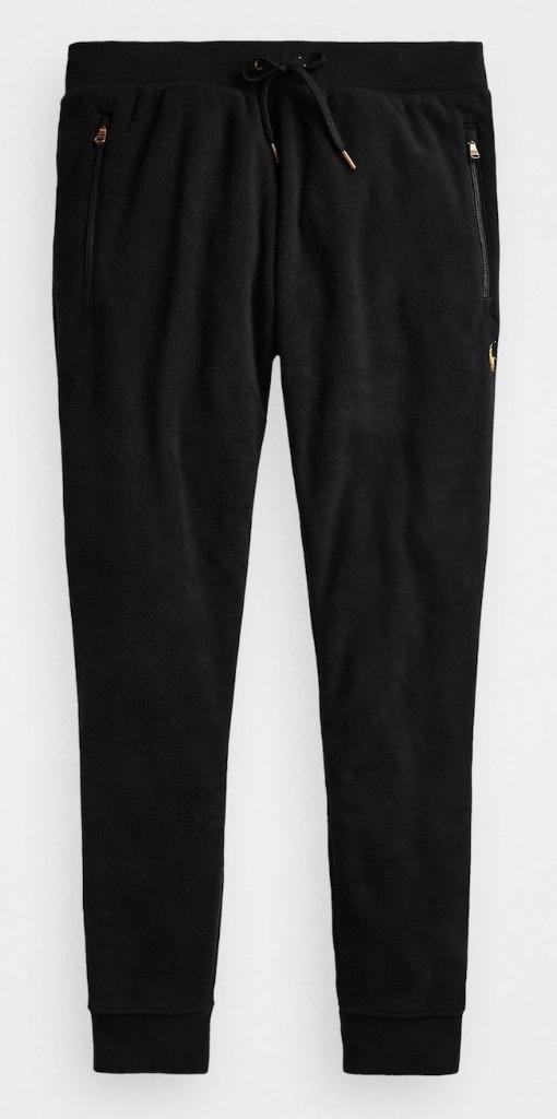 Ralph Lauren Fleece lunar joggingbroek, Maat 48/50 (M), Zwart, Ralph Lauren, Nieuw