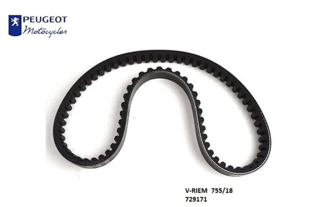 V-RIEM 755/18, Envoi, Comme neuf, Peugeot
