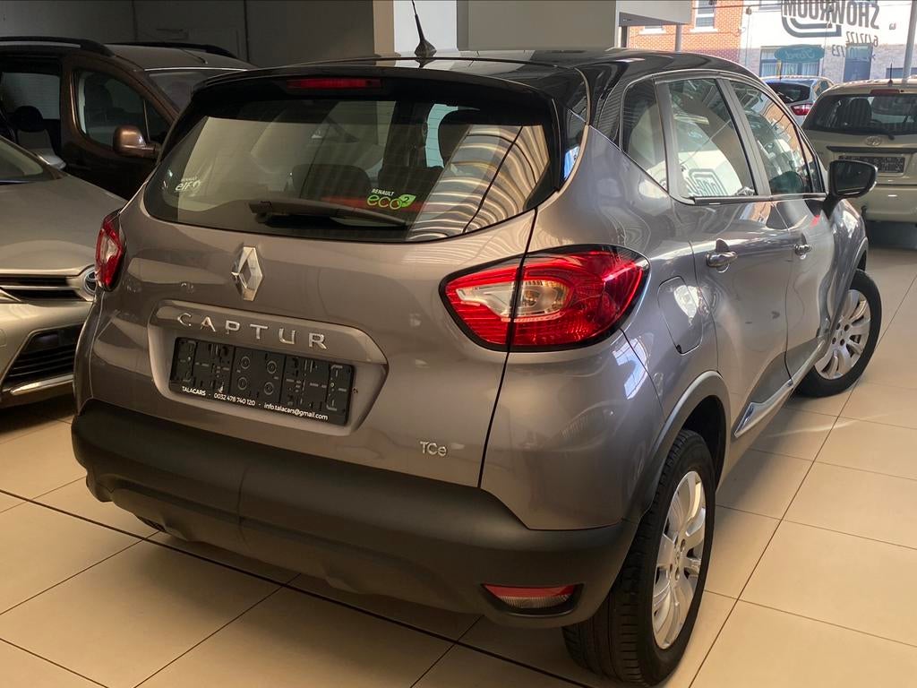 Renault Captur 0.9 TCe **Essence Jantes Airco Garantie 12M**, Auto's, Renault, 898 cc, Boordcomputer, Euro 6, Zilver of Grijs