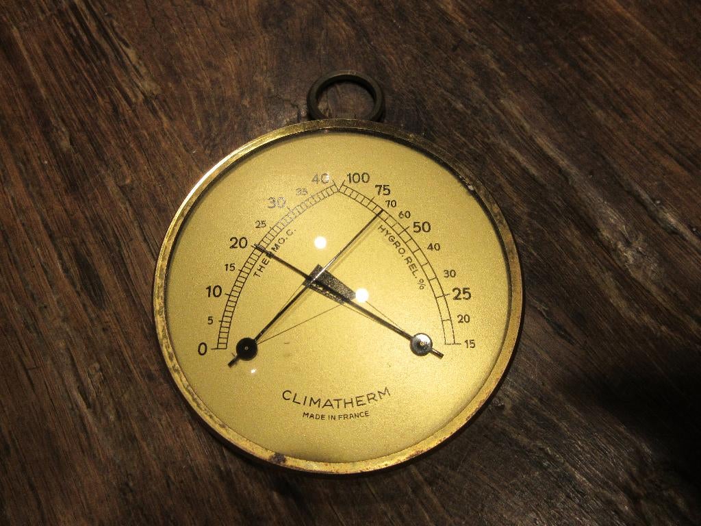 CLIMATHERM Thermo-hygrometer THERMO.C. HYGRO.REL, Ophalen