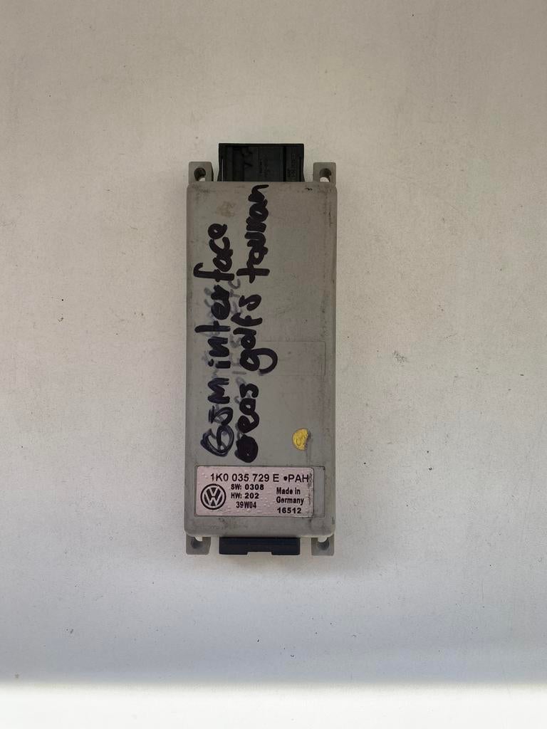 Volkswagen Golf MK5 / Touran 1K0035729E Bluetooth module, Ophalen of Verzenden, Gebruikt, Volkswagen