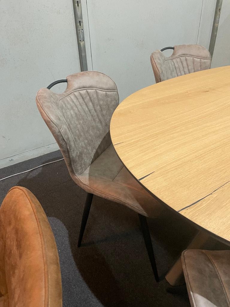 Table de salle à manger H&H, Neuf, 150 à 200 cm, Cinq personnes ou plus, Industrieel - Landelijk - Scandinavisch