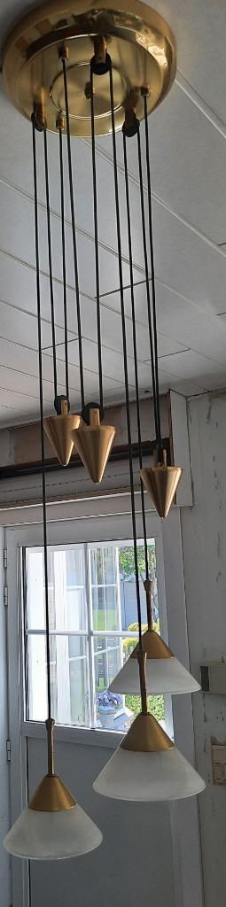 design lamp met 3 LED lichtpunten, Huis en Inrichting, Ophalen, Alle genres, 50 tot 75 cm, Zo goed als nieuw