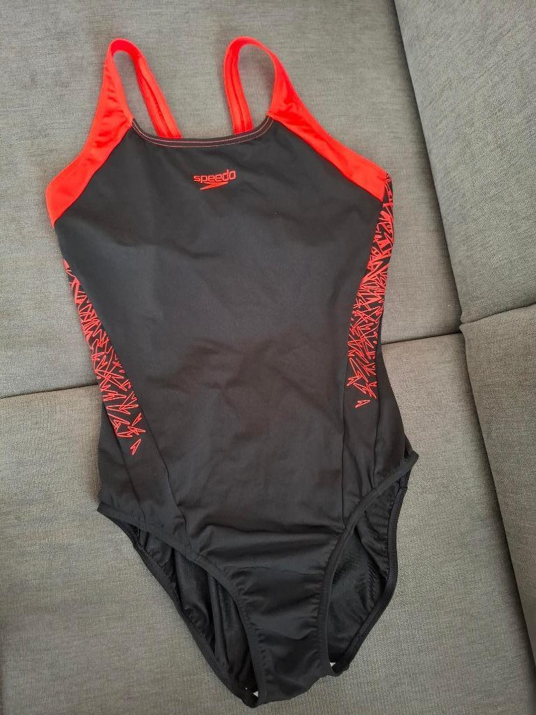 Badpak speedo, Kleding | Dames, Zwart, Zo goed als nieuw, Ophalen, ANDERE