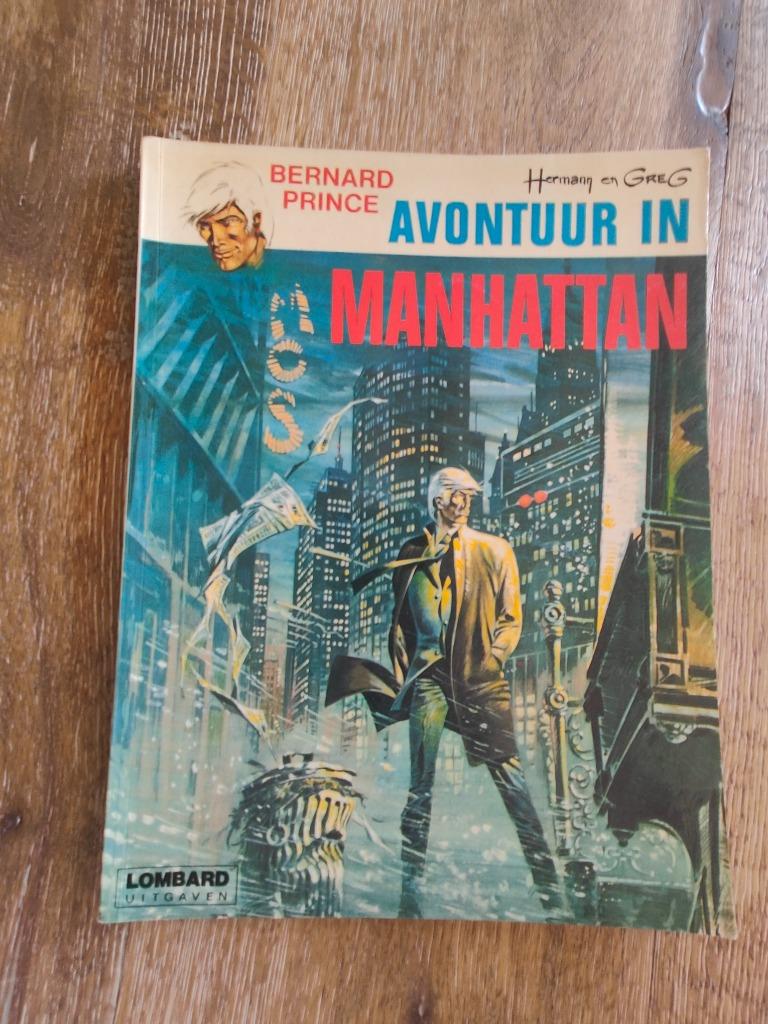 Stripalbum Bernard Prince - Avontuur in Manhattan, Livres, BD, Enlèvement ou Envoi, Utilisé