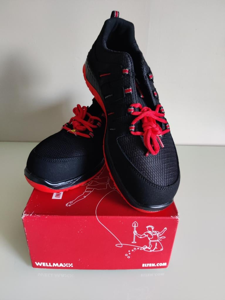 Veiligheidsschoenen ELTEN – Maat 46 – Nieuw, Zwart, Nieuw, Werkschoenen, Elten