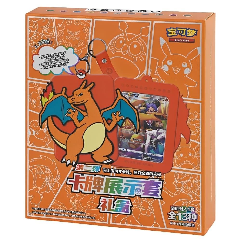 Pokémon Chinese Charizard Gift Box, Ophalen of Verzenden, Nieuw, Boosterbox, Foil