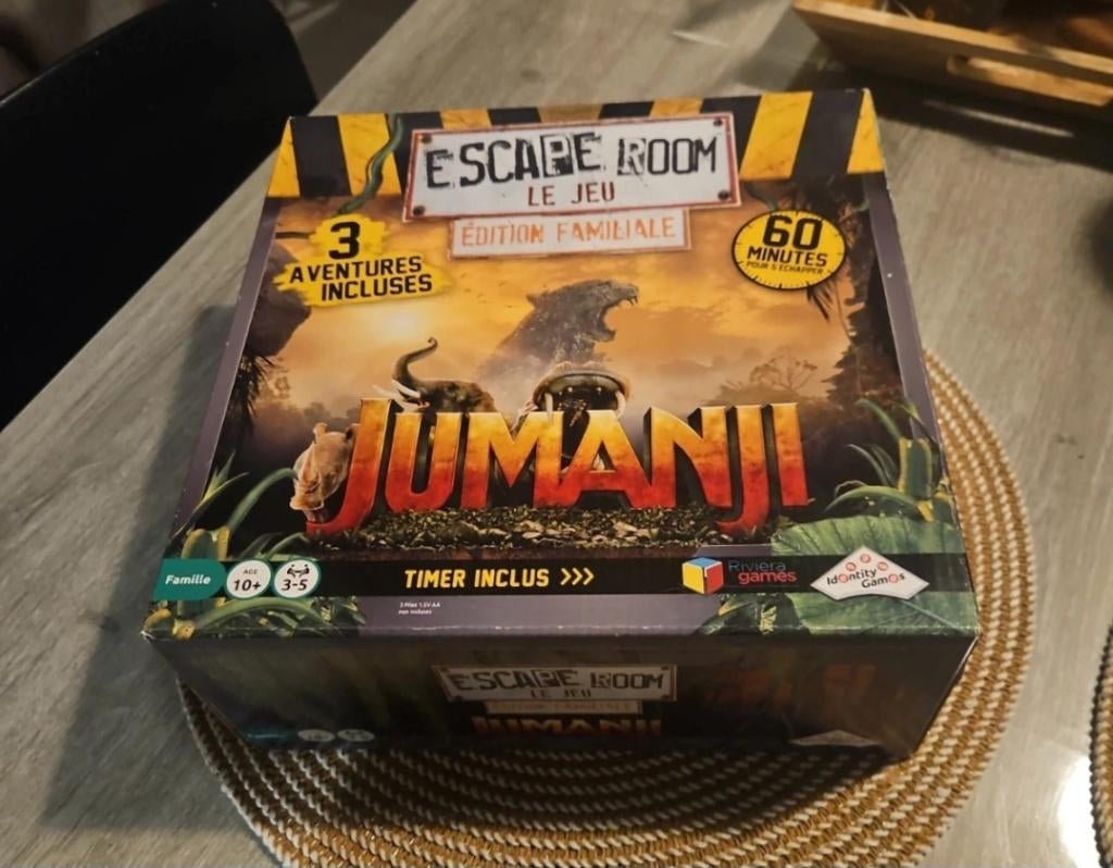 Jeux jumanji, Enlèvement ou Envoi