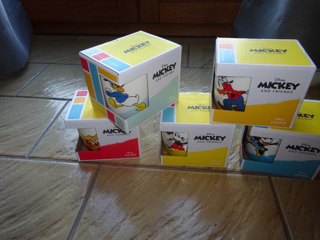 Tasses Disney, Enlèvement ou Envoi, Autres personnages, Neuf, Service